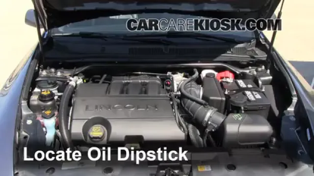 2011 Lincoln MKS 3.7L V6 Oil Check Oil Level
